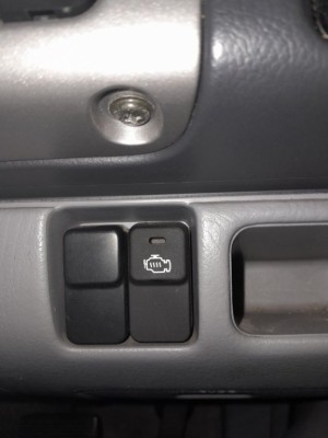 The Mystery Button and surrounding area.